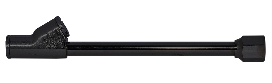 Black Dual Foot Air Chuck Straight Push-On Lock-On - Storage